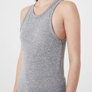 AJ Jeans Lexi Tank in Speckled Heather Grey